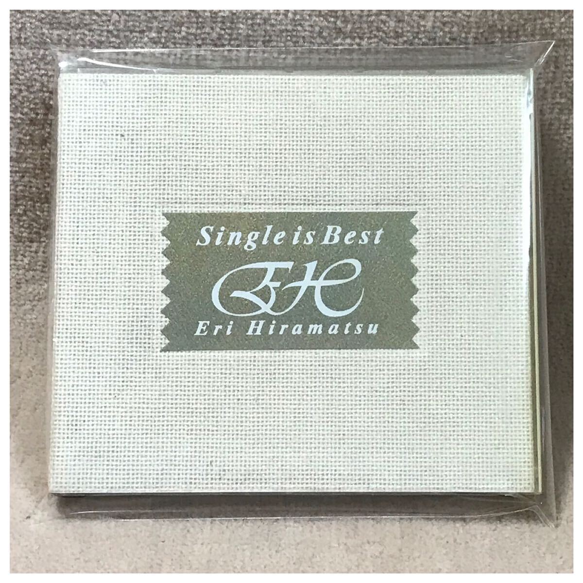 Single is BEST / 平松愛理《スリーブケース・紙ジャケット》_画像1