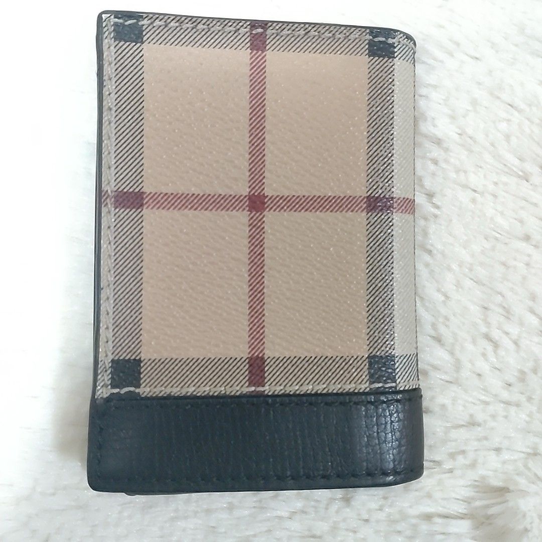 BURBERRY バーバリー カードケース 名刺入れ ノバチェック PVC  