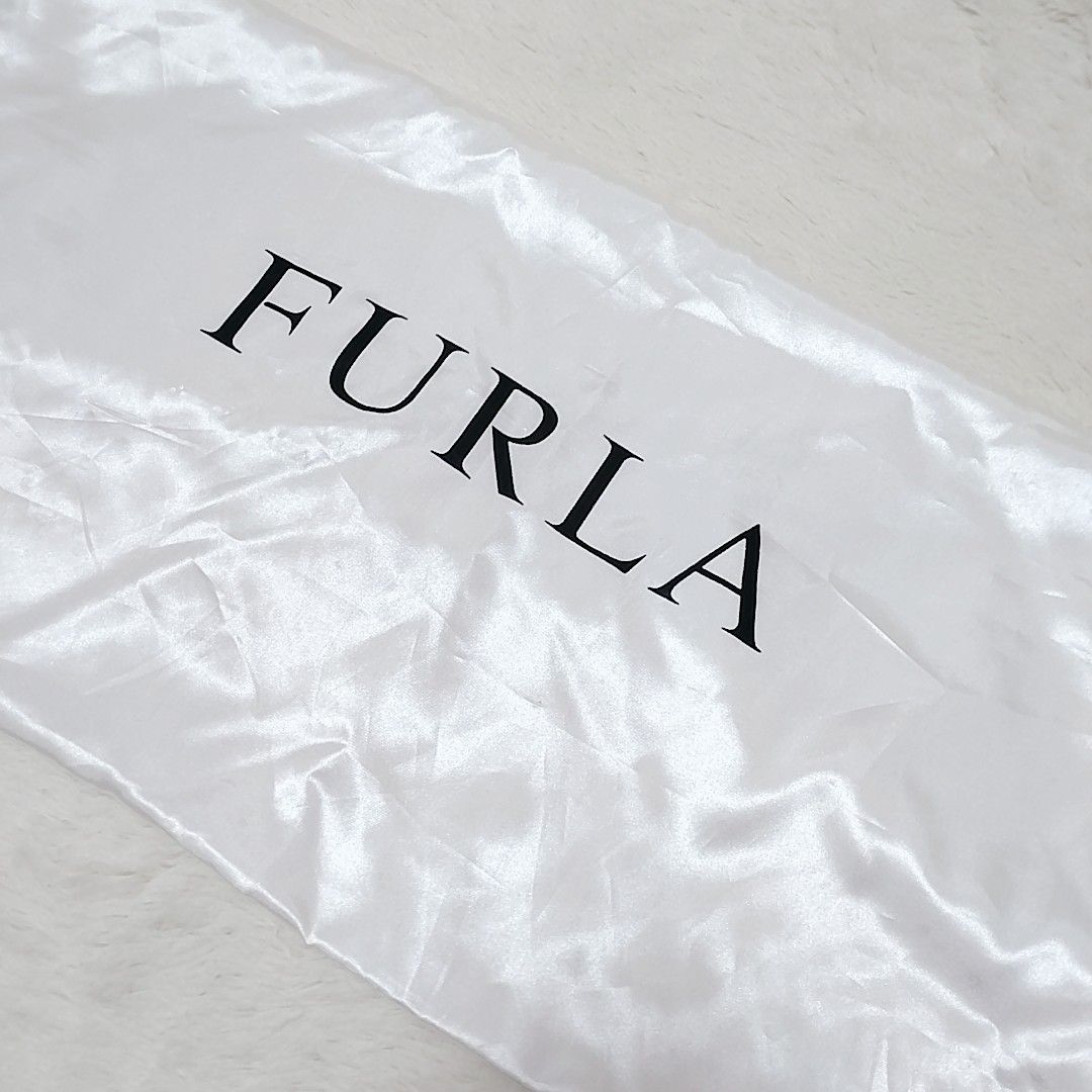 【極美品】FURLA フルラ ハンドバッグ　レザー　ブラウン系　保存袋付　南京錠