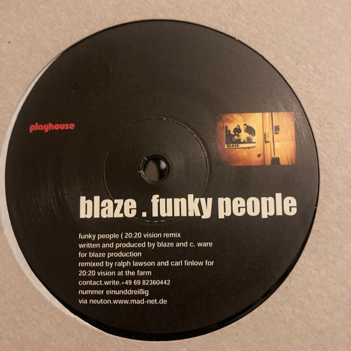 【00年】Blaze Funky People Playhouse の画像1