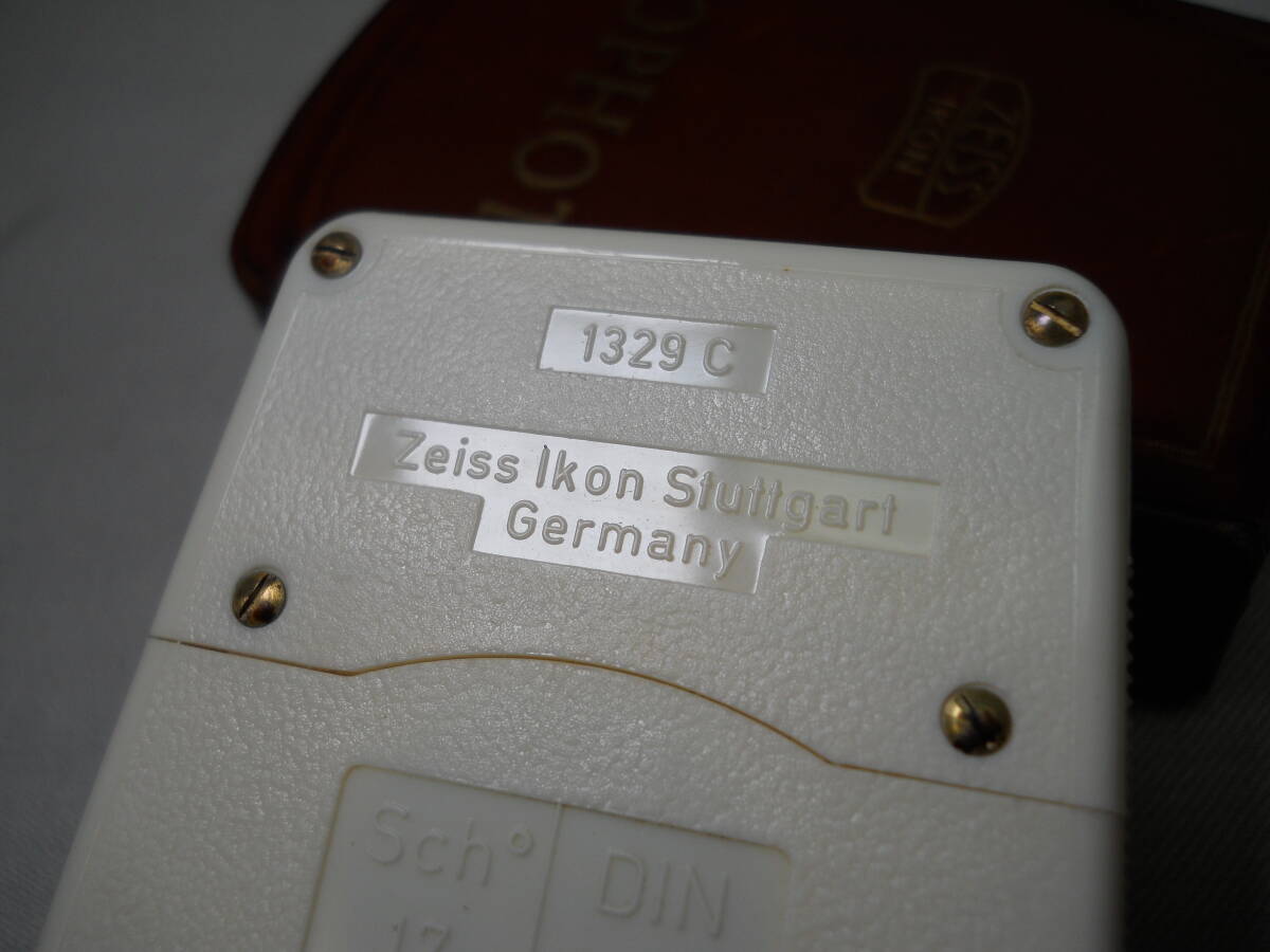 ZEISS IKON IKOPHOT セレン式露出計 作動品 中古。の画像5