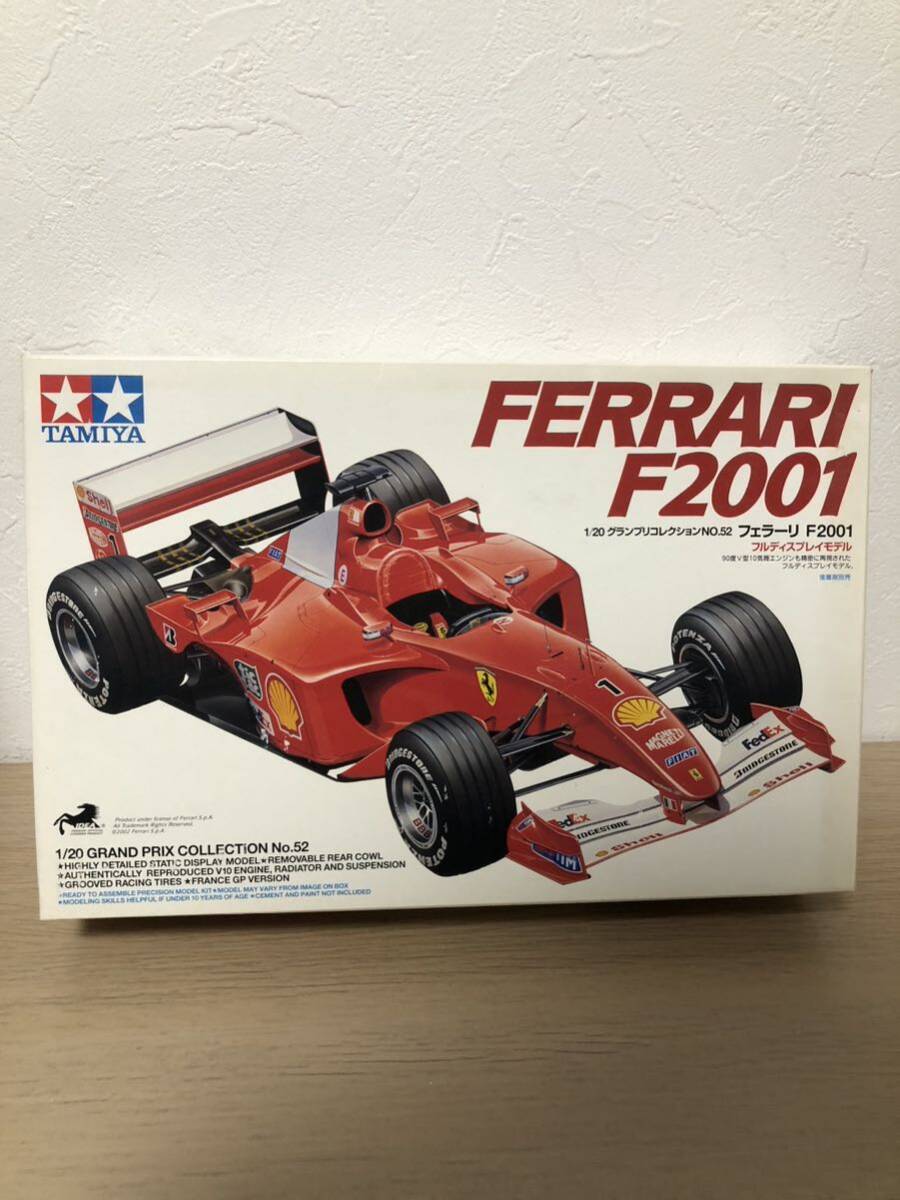 組み立て　F2001 完成品　1/24 FERRARI グランプリコレクション フェラーリ TAMIYA タミヤ アオシマ　フジミ　ハセガワ　_画像1