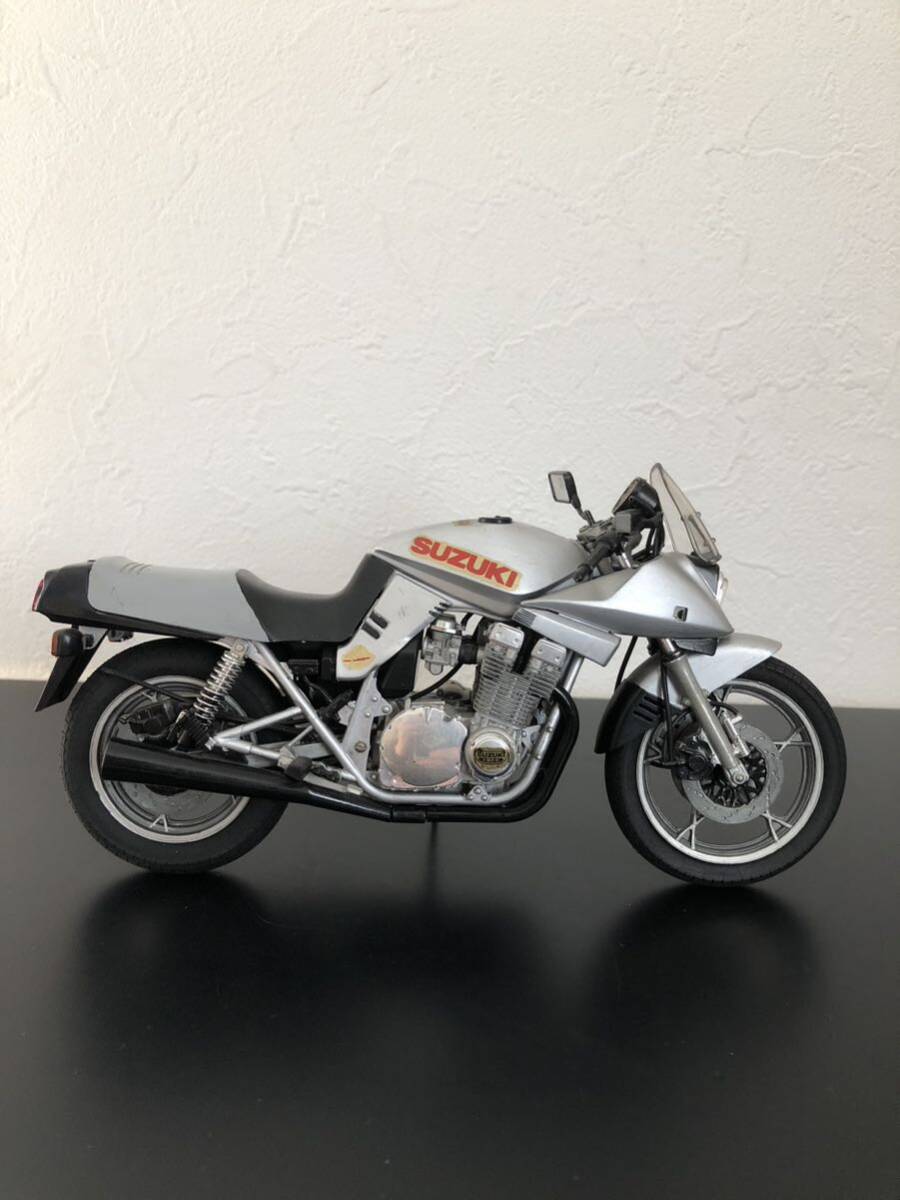 GSX sword 1/12 bike motorcycle final product SUZUKI Katana plastic model Tamiya Aoshima Fujimi Hasegawa 