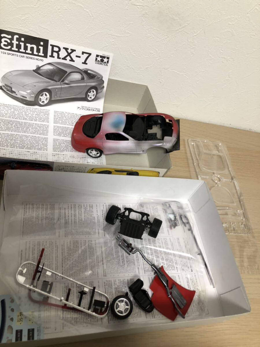 アンフィニ RX-7 1/24 タイプR スポーツカーシリーズ タミヤ アオシマ フジミ ハセガワ マツダの画像2