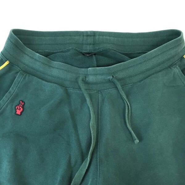 キースへリング/KEITH HARING☆スウェットパンツ【メンズL/股下80cm/緑/green】ウエストゴム/ジャージ/ルームウェア/Pants/Trouser◇cBH525