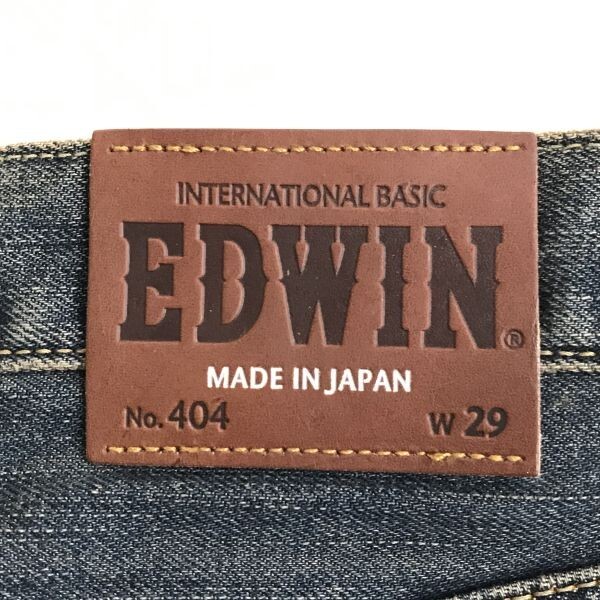 日本製☆エドウィン/EDWIN☆No.404/デニムパンツ/ジーンズ【メンズ29/股下83cm/濃紺/dark blue】Pants/Trouser◇cBH604-a_画像4