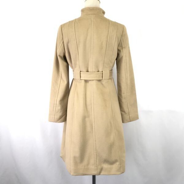 マイケルコース/MICHAEL KORS☆100％アンゴラ/スタンドカラーコート【6/レディースM程度/ベージュ/beige】Coat/Jacket/Jumper◇mBH603