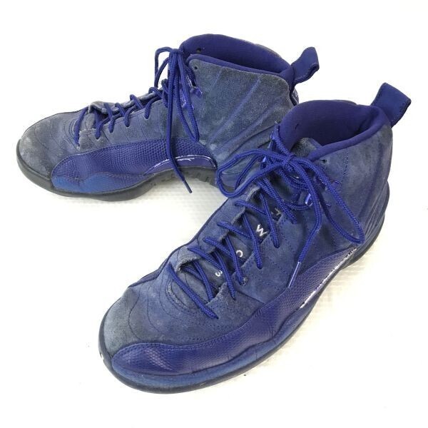 Nike☆Air Jordan 12 Retro/エアジョーダン レトロ 12【8/26.0/Deep Royal Blue】130690-400/sneakers/Shoes/trainers○bWB94-8_画像2