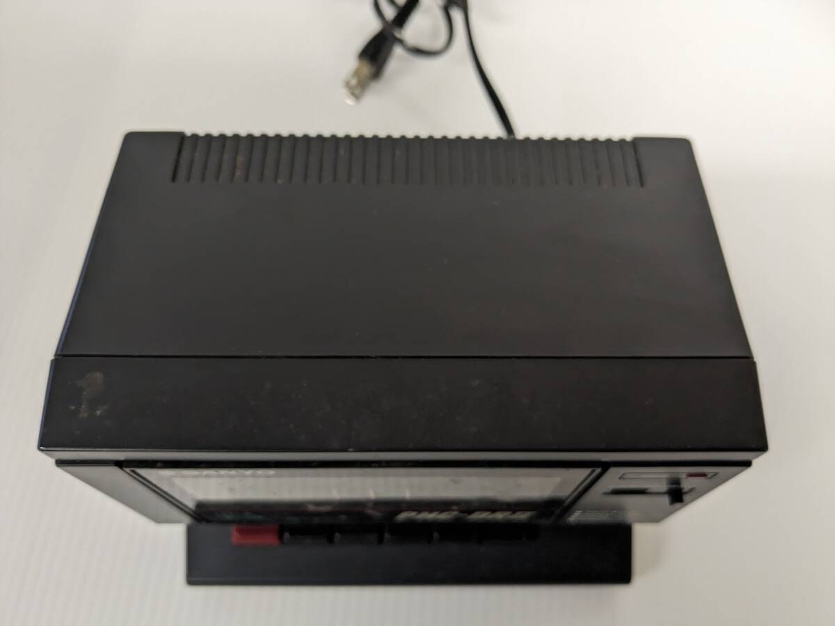 【通電確認済み】SANYO PHC-DRⅡ データレコーダー MSX サンヨー パソコン（宮43）_画像5