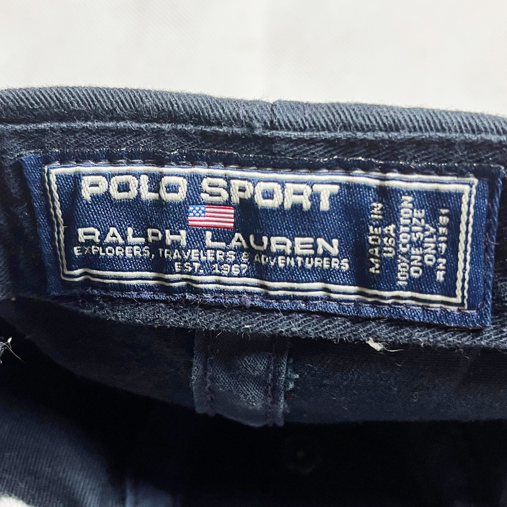 USA製! POLO SPORT ロゴ LOGO FLAG VINTAGE MADE IN USA ポロスポーツ VINTAGE 90'S 90年代 POLO Ralph Lauren ポロラルフローレン RRL 着_画像8