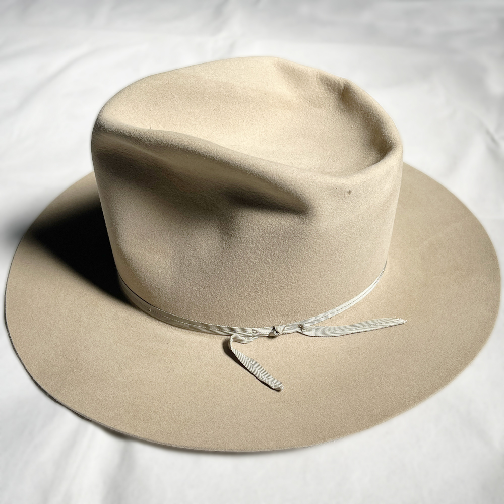 BIG мята! 60\'s STETSON 60.5CM 3C OPEN ROAD открытый load Lancia - Western ste tosonVINTAGE HAT Vintage шляпа редкость 