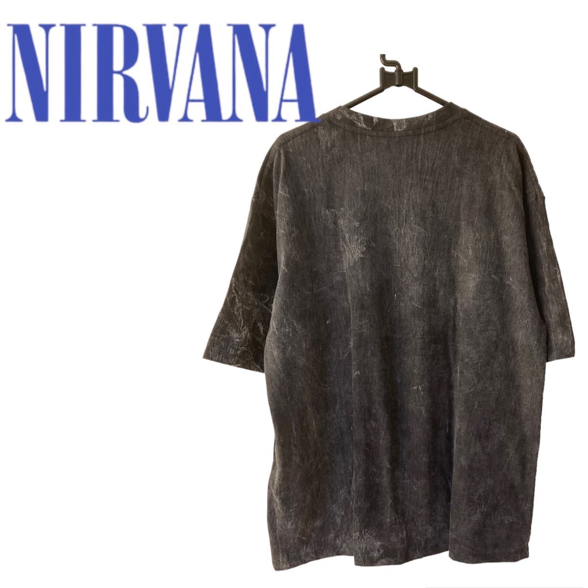 Nirvanaニルヴァーナ　バンドTシャツ ヴィンテージブリーチ加工　ロックアメカジ