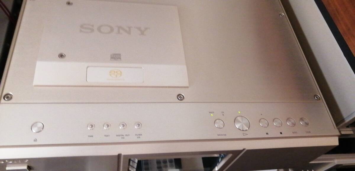 SONY SCD-777ES 35万もの超高級SACD/CD プレイヤー SACD/CD再生確認済 擦傷程度かなりの美品 代行転売超大歓迎 NCNRにて _画像5