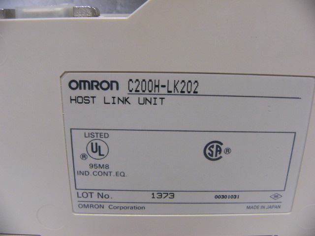 ★動作保証品★ OMRON PLC C200H-LK202-V1 通信リンク装置_画像2