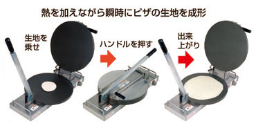 ★新品 サンテック SDP-35 ピザプレッサー 店舗 業務用 ピザ生地 成形器●送料無料_画像2