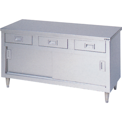 ☆新品 幅1500x750 引出引戸付作業台 マルゼン BHD-157N ☆新品 幅1500x750 引出引戸付作業台 マルゼン BHD-157N