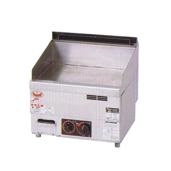 ★新品 鉄板焼き器 マルゼン MGG-044TB 卓上グリドル 鉄板焼き ステーキ 幅450 店舗 業務用 ●送料込