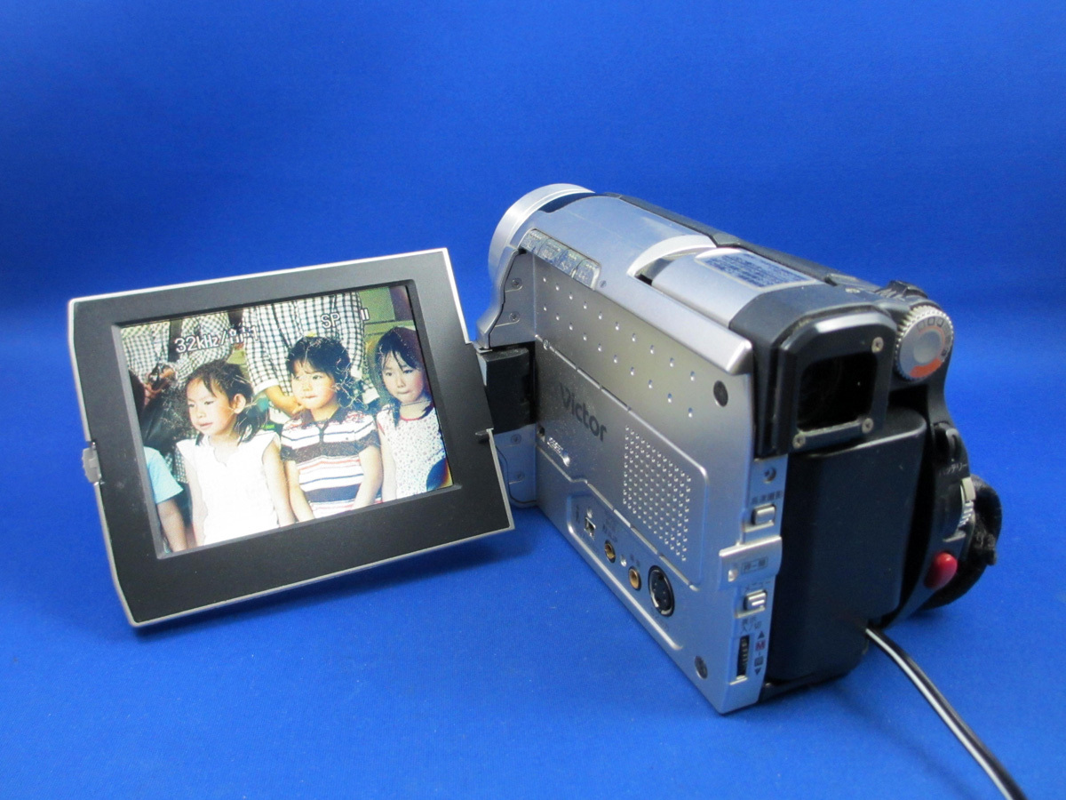動作保証 Victor GR-DVL7 MiniDVビデオカメラ 完動品 アクセサリーキット付属 ビクター JVCケンウッド_画像9