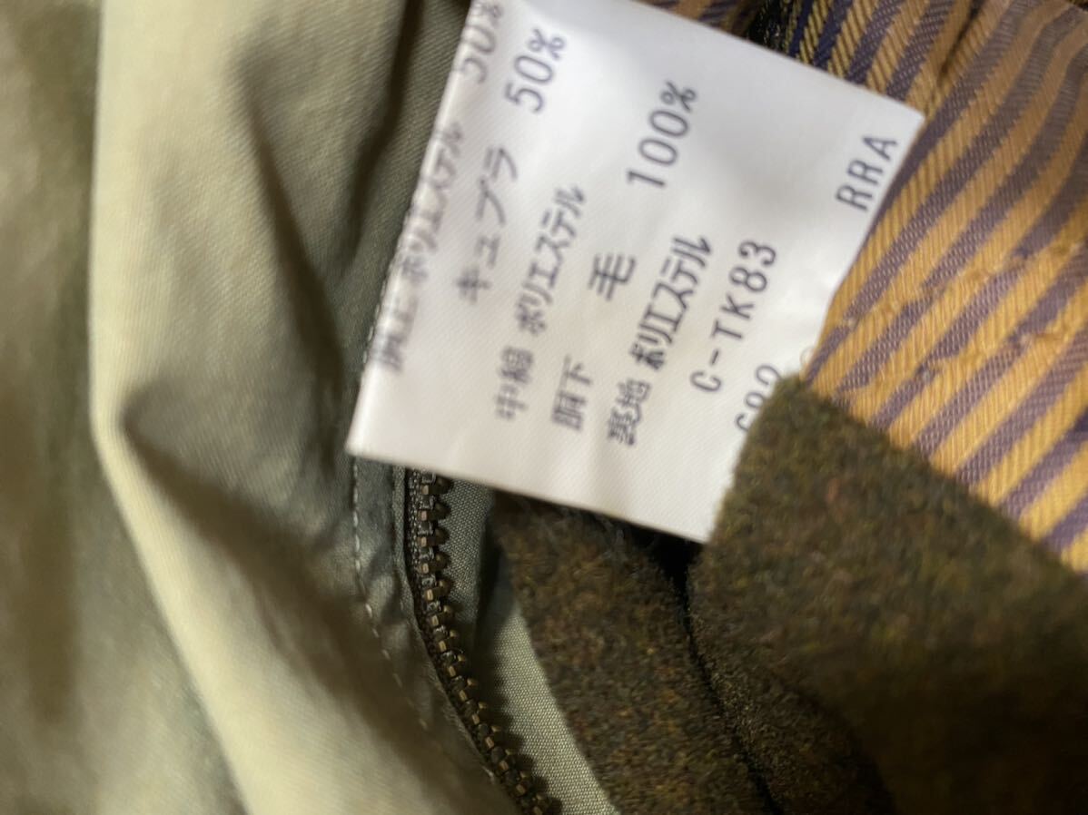 a*★中古品　Burberry バーバリー ミリタリー コート Lサイズ ★_画像3