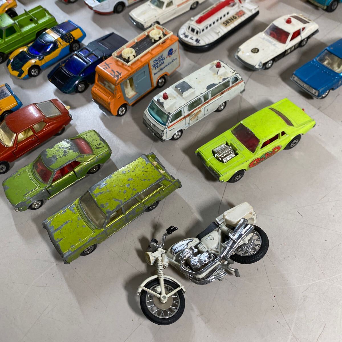 b*★中古品　ミニカー 大量セット TOMICA MATCHBOX 他 まとめ売り レトロ★._画像7