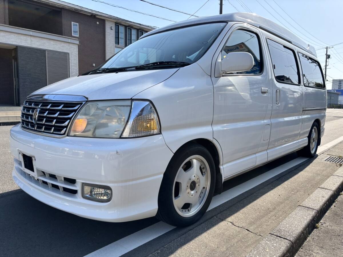  Toyota Grand Hiace машина для кемпинга 3400cc VCH22K салон роскошный 