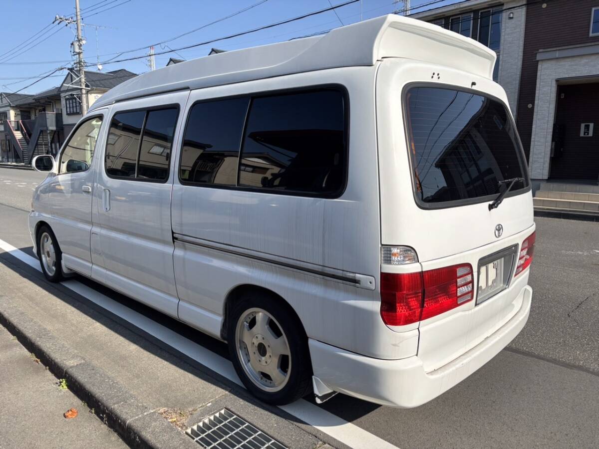  Toyota Grand Hiace машина для кемпинга 3400cc VCH22K салон роскошный 