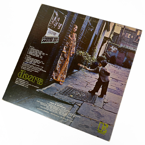 1円スタート【希少 US MONO モノ オリジナル LP ドアーズ The Doors / STRANGE DAYS】(まぼろしの世界)の画像3