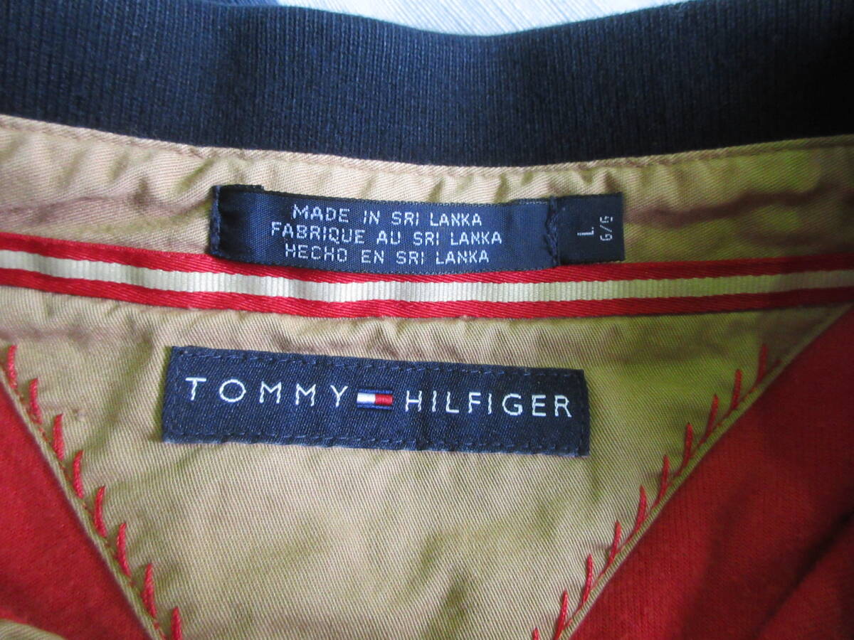 TOMMY HILFIGER 　長袖ポロシャツ　サイズL★コ-12_画像3