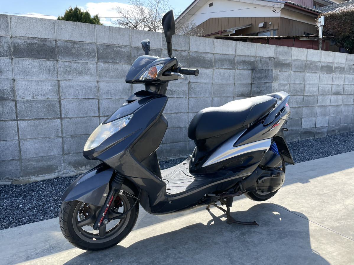 配送のみ!! シグナス125X　SE44J　ガンメタ　4612Km　通勤　通学　最速原付125　PCX125　アドレス125_画像6