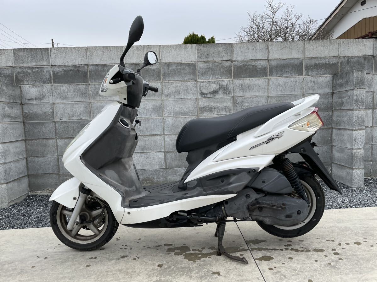 配送のみ!! シグナス125X　SE44J　白　ホワイト　39631Km　通勤　通学　最速原付125　PCX125　アドレス125_画像2