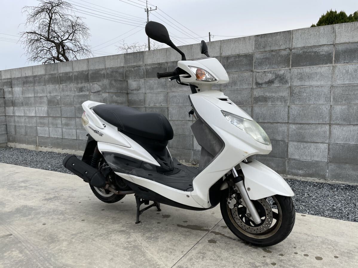 配送のみ!! シグナス125X　SE44J　白　ホワイト　39631Km　通勤　通学　最速原付125　PCX125　アドレス125_画像3