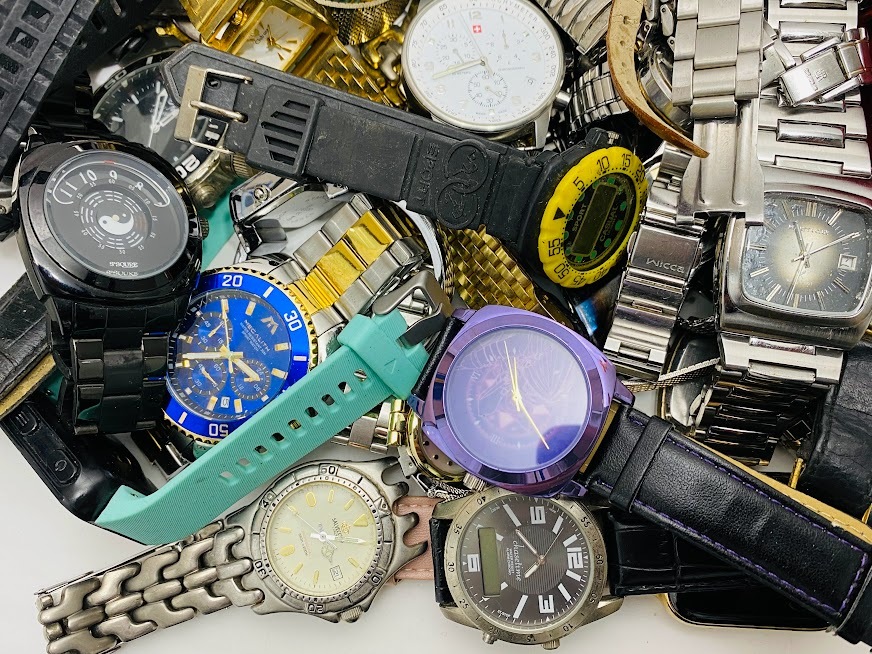 1円～ SEIKO セイコー CITIZEN シチズン CASIO カシオ ファッションブランド 他 メンズ レディース 腕時計 まとめ 240点以上 大量 ジャンク_画像4