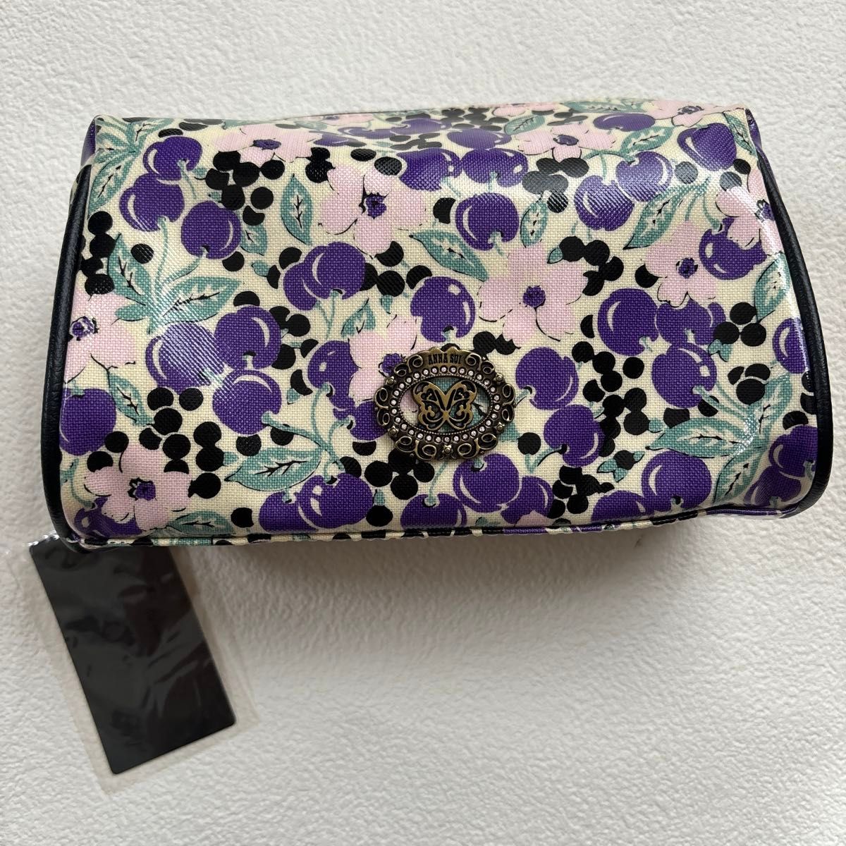 ANNA SUI アナスイポーチ　化粧ポーチ　メイクポーチ　タグ付き未使用　¥5,800+税　