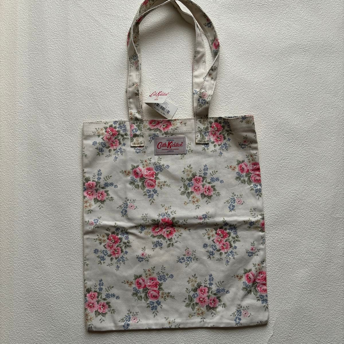 Cath Kidston キャスキッドソン トートバッグ 花柄　コットンブックバッグ　Pinny Flowers キャンバストート