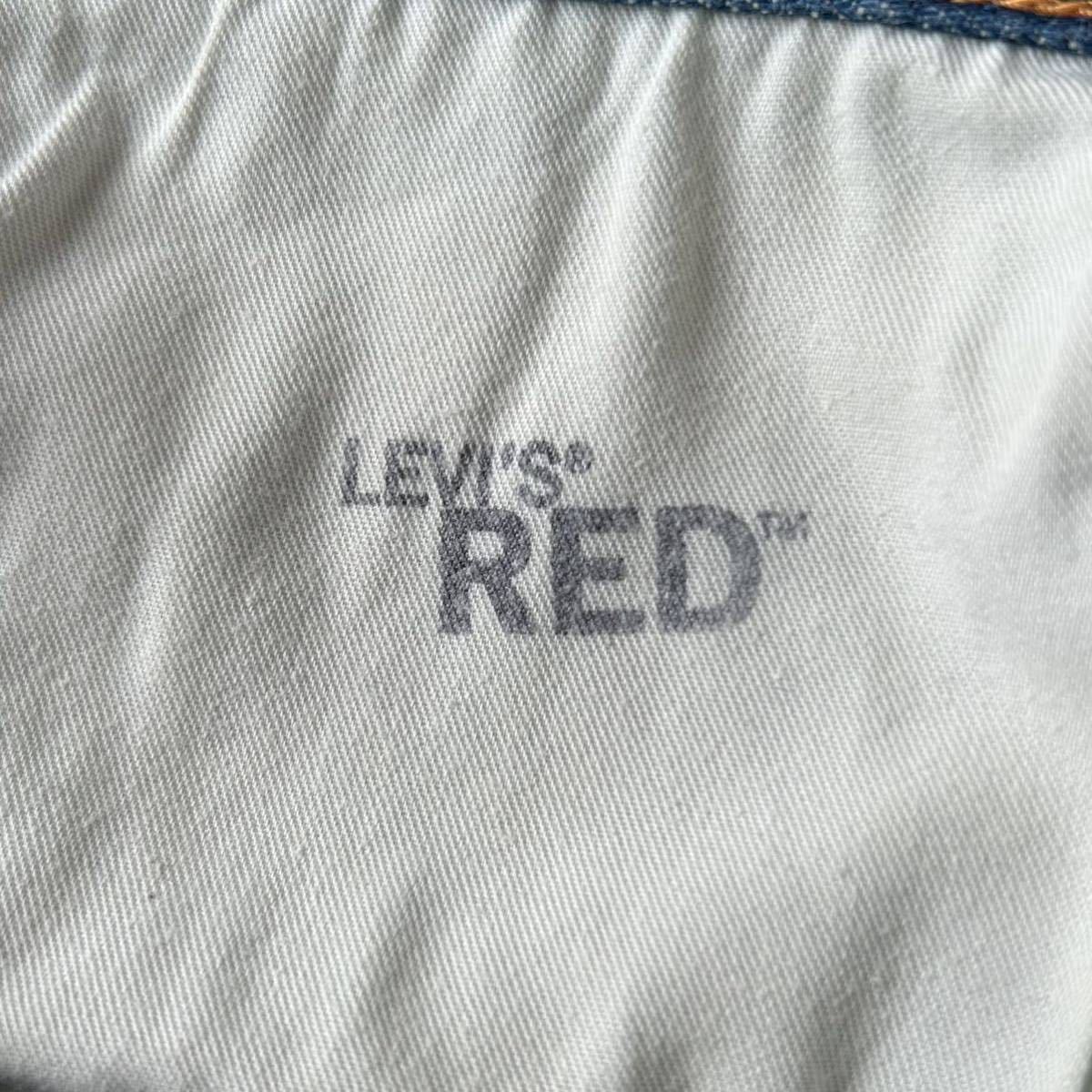 スペイン製 LEVI'S RED リーバイスレッド 1st STANDARD 立体裁断 デニム パンツ 30 2003 インディゴ スタンダード ジーンズ ヴィンテージ_画像8
