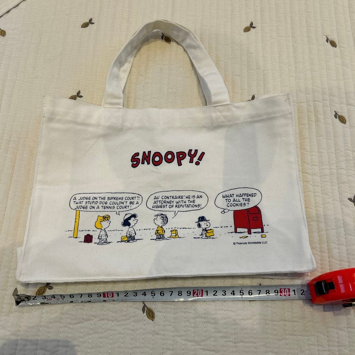 お値下げ中　SNOOPY スヌーピー トートバッグ エコバッグ バッグ