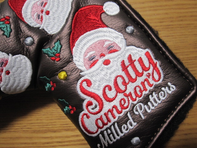 ★本物★SCOTTY CAMERON★2020 HOLIDAY LIMITED Dancing SANTAS★HEADCOVER★パターカバー★_画像1