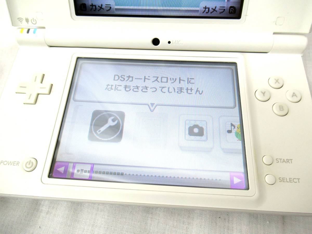 ωω ニンテンドーDSi LL 本体 ナチュラルホワイト_画像2