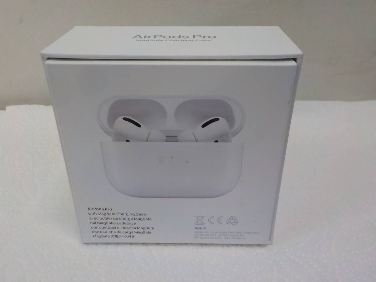 ◇１円~！AirPods Pro 【MLWK3J/A】 With MagSafe Charging Case　ワイヤレスイヤホン_画像6