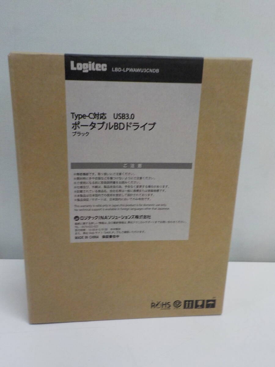 ◇未使用！ロジテック ブルーレイドライブ LBD-LPWAWU3CNDB 外付けの画像2