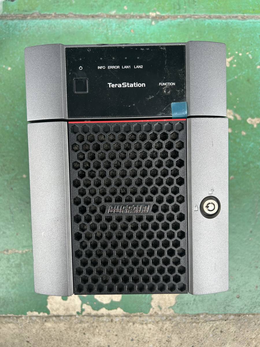 ★中古品 通電確認のみ BUFFALO バッファロー Terastation TS3410DN0404 NAS ネットワークHDD HDD無★
