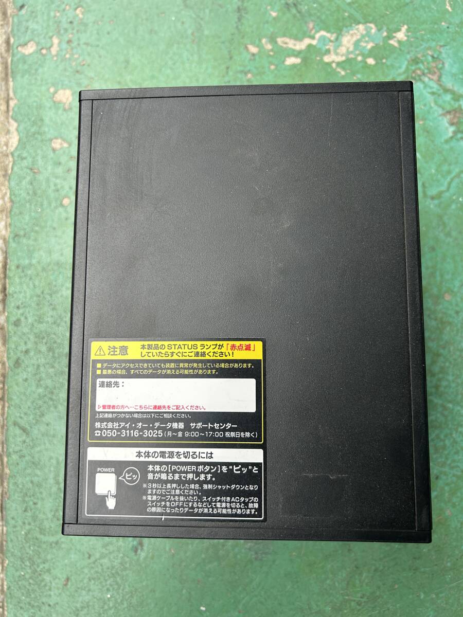 ★中古品 I・O DATA アイ・オー・データ LAN DISK HDD NAS HDL4-X4 本体のみ 電源ケーブル付き★_画像2