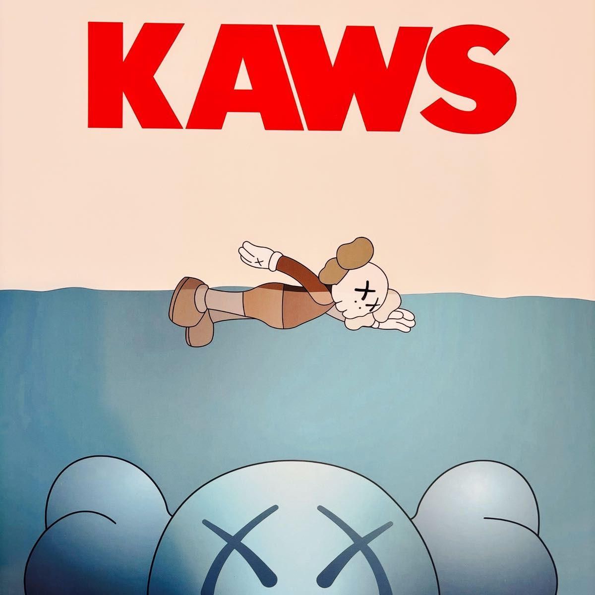 【ポスター】KAWS(カウズ)47 ベアブリック(A1サイズ)