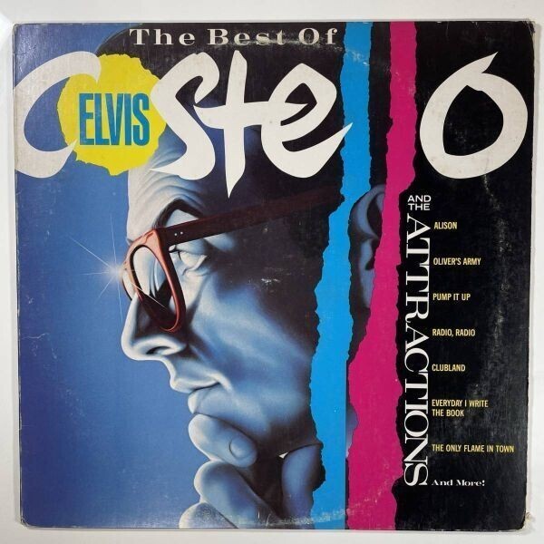 07886 【US盤】Elvis Costello And The Attractions/The Best Of Elvis Costello And The Attractions_画像1
