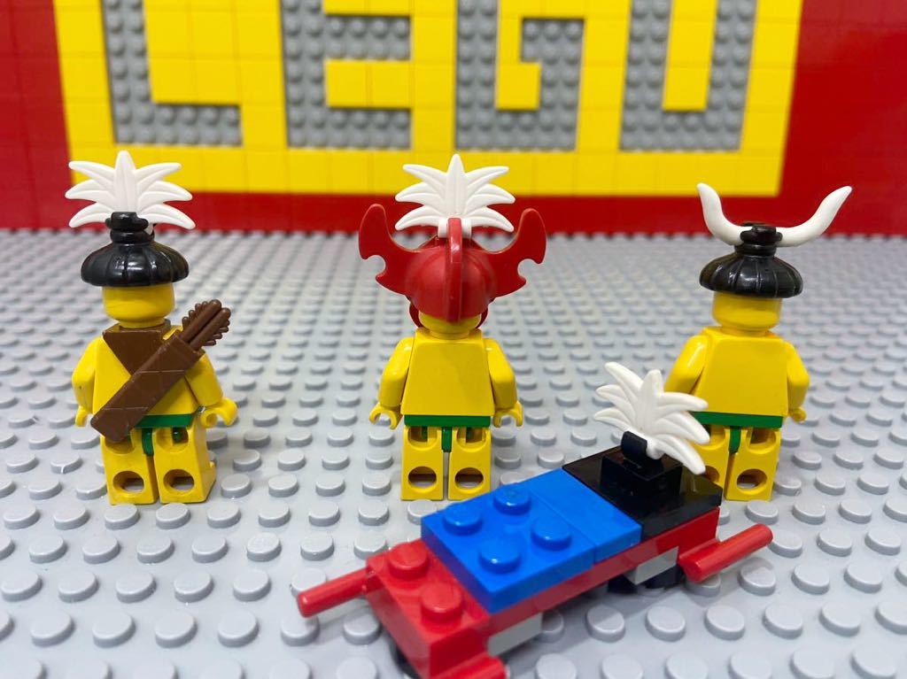 ☆ロンゴ族☆ レゴ　ミニフィグ　先住民　兵士　王様　部族　オロンガ島　( LEGO 人形 南海の勇者 C30412_画像2