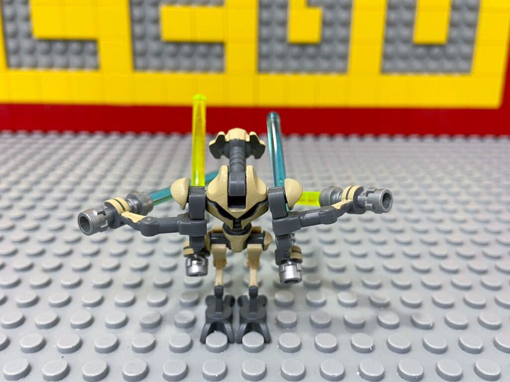☆スターウォーズ☆ レゴ　ミニフィグ　グリーヴァス将軍　正規品　( LEGO 人形 ロボット ドロイド シス C31832_画像2