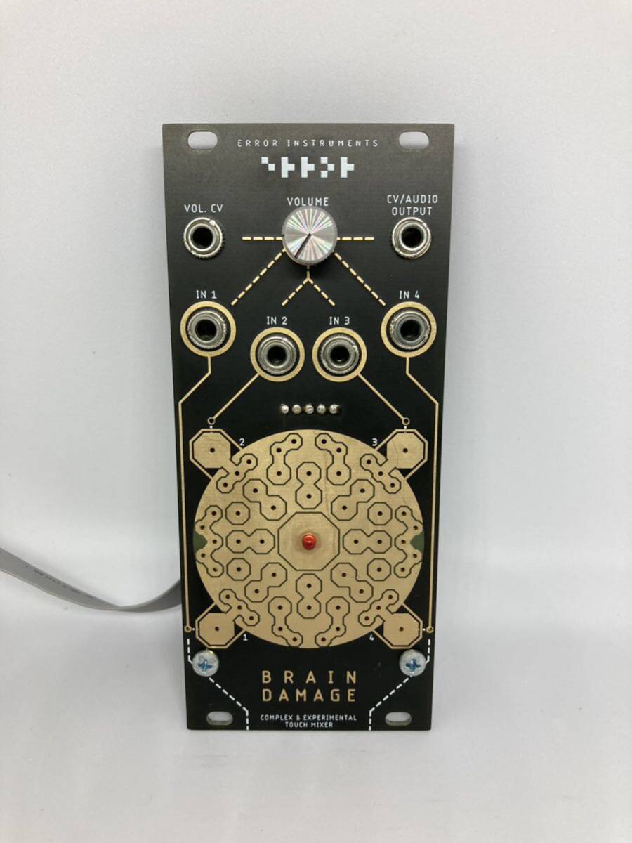 ERROR INSTRUMENTS BRAIN DAMAGE modular Synth euro rack Qu-bit makenoise