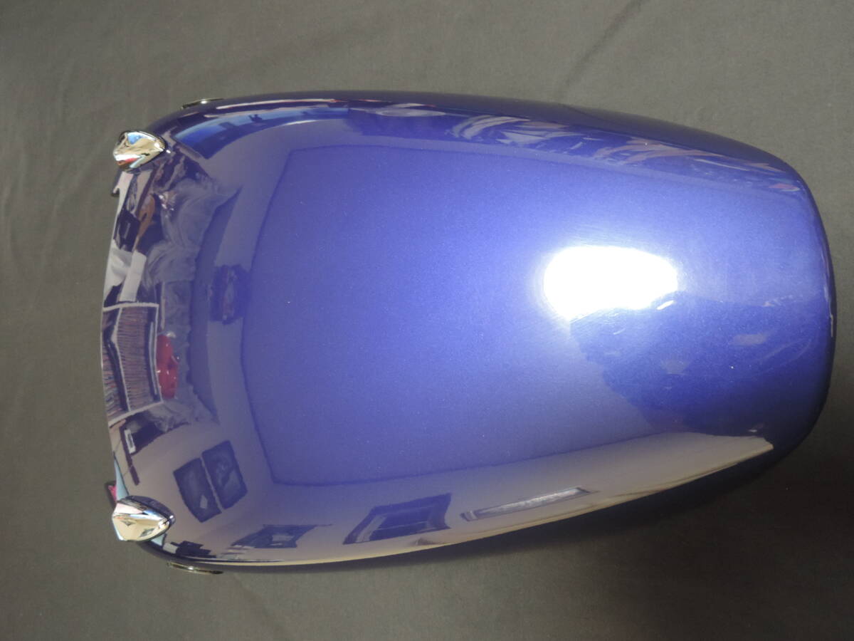 ヤマハ V-MAX1200 純正 タンクカバー【クリーニング清掃済】 濃紺 青系 ブルー _画像1