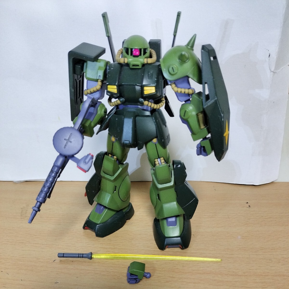 HGUC 1/144 RMS-106 ハイザック ティターンズ カラー 塗装 完成品 フィギュア ガンダムUC ジャンク ガンプラ HG ゼータ 残党軍 ジェリド_HGUC1/144ハイザック塗装完成品セット