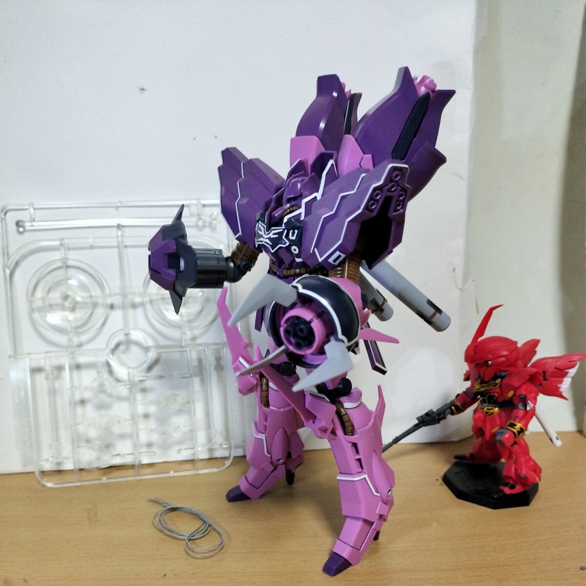 セットアップ 比比昂- Bibian HGUC アンジェロ専用ローゼン・ズールEP7 1/144 完成品